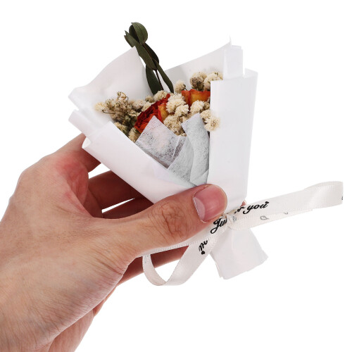 4Pz Vent Clip Bianco, Decorazione Fiore E Profumo 2