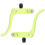 1 Alluminio Per Bici Verde Accessorio 1