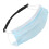 10Pz Ganci Appendimaschera Neri Materiale Resistente Uso 2