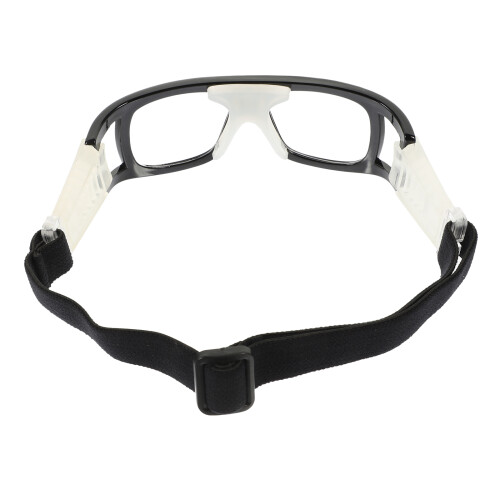 Óculos De Proteção Para Treino De Pc+silicone Preto