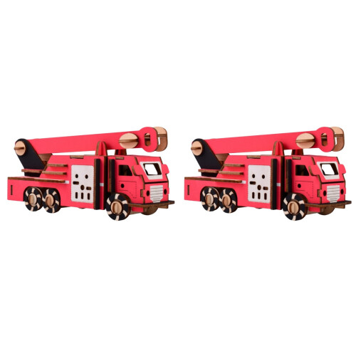 2 Unidades Kit -Cabeça 3D DIY Caminhão 1