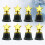 24 Mini Trofei A Pentagramma In Per 7