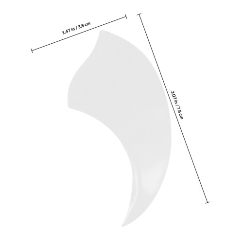 6Pz Protettive Per Ukulele Autoadesive in PVC Trasparente 1