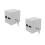 2 Pcs Electric Socket Covers Plug Lock Outdoor Electrical Outlet 6