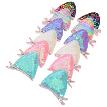 6Pares Metal Colorido Design Orelhas De