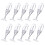10Pz Flacone Lip Gloss Trasparente Design Calice 4