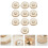 20Pz Decorativi in Bianca Per , E Fai-Da-Te 5