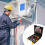 conjunto manômetro a/c 4 vias compatível r134a r410a r32 5