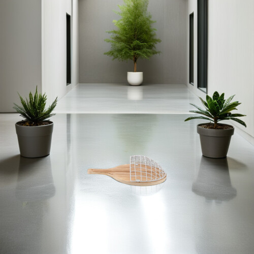 Cesto Appeso A In Legno E Ferro Stile 2