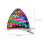 6Pares Metal Colorido Design Orelhas De 2