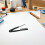 2Pz Spazzola Professionale Nera Per Lisci Con Design A V 5