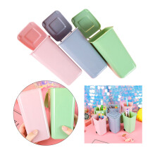 3Pz Contenitore Penne Mini Bidone Colorato Porta Materiale Ufficio