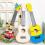 Set Da Te Chitarra Ukulele In Legno Per Bambini Con Graffiti 7