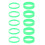 nastro in silicone termoadesivo resistente calore, 10 pezzi 4