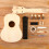 Set Da Te Chitarra Ukulele In Legno Per Bambini Con Graffiti 3