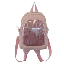 Petit sac à dos en Nylon pour écolière, Itabag japonais,-Rose