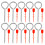Set 20 Sigilli Antimanomissione Rosso Per Sfiatamento Estintori 10