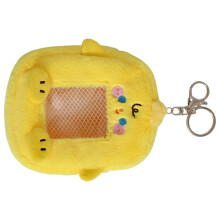 Cute Plush Photocard Holder Cartoon Animal-yellow chicken