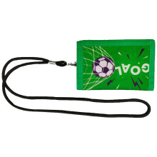 Portefeuille pour enfants pour garçon,-football côté vert