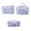 Gesteppte Make-up-Tasche, Stiftetui, Kosmetiktasche,-M 2
