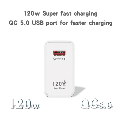 Γρήγορος φορτιστής τοίχου Hypercharge για Xiaomi σειρά 12, φορτιστής Warp με έξοδο 120W, 2