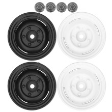 Roue de voiture prête à rouler pour véhicules radiocommandés à l'échelle 1/10, moyeu de roue Beadlock en alliage de zinc de remplacement direct