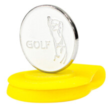 Golf Ball Markers with Magnetic Hat Clip, Premium Quality Durable Metal Golf Accessories, Funny Design Lightweight and Portable Ball Marker Set, Ideal