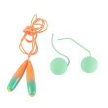 Speed Jump Rope for Double Dutch, Fitness Exercise Tangle-Free Speed Rope with Ergonomic ABS PVC Handles, Lightweight and Portable for Indoor Outdoor