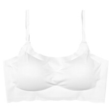 Wireless Push Up Bras for Women, Seamless Supportive Full Coverage Bra with Adjustable Shoulder Straps, Breathable Comfortable Bras with Lift and Supp