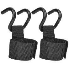 Acessório de fitness potente, ganchos para levantamento de peso, design inovador com fita multicamadas para maior segurança na pegada,