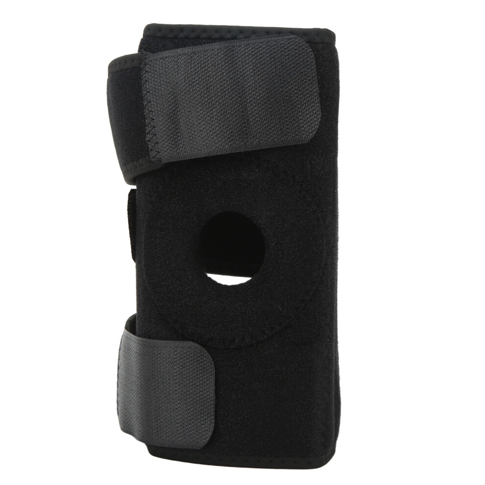 Neoprene Knee Brace With Open Patella Stabilizer Compression Support For Arthritis Pain Relief Adjustable Straps Lateral And Medial Support Sports Kne