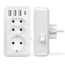 Enhanced Streaming Video Experience with G.hn Powerline Adapter, Ultra-fast Network, Connects up to 16 Devices, Ideal for Remote Spots in Your Home