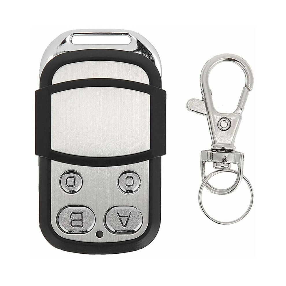 4-Channel Universal Cloning Remote Control Key Fob, Fixed Frequency Cloner For Garage Door Opener 433Mhz, Abs Material Ensures Longevity And 9173940326774