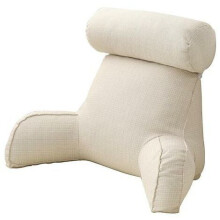Almofada de leitura Ultimate Bed Wedge, em espuma viscoelástica com braços extensíveis, confeccionada em tecido de algodão macio e agradável à