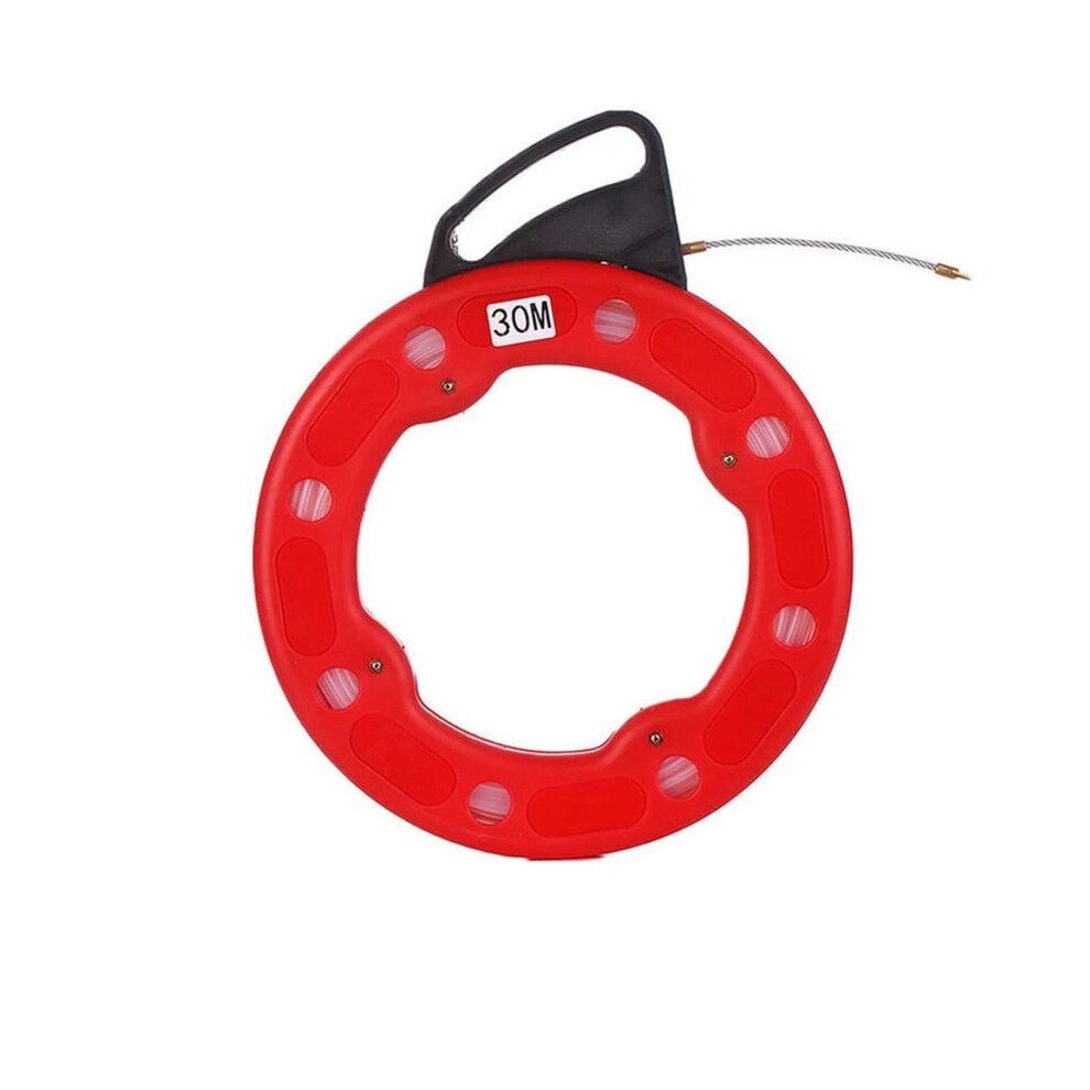 Professional Grade 30M Fiberglass Fish Tape, Impact Case Puller For Unmatched Efficiency In Electrical Work 9173940300170