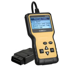 Tragbares universelles OBD2-Diagnosegerät mit Multifunktionen, klarem LCD-Bildschirm, Fahrzeuginformationen und kompaktem Design für Motorfehler