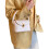 Functional PU Leather Shoulder Bag Handbag Perfect for-White 1