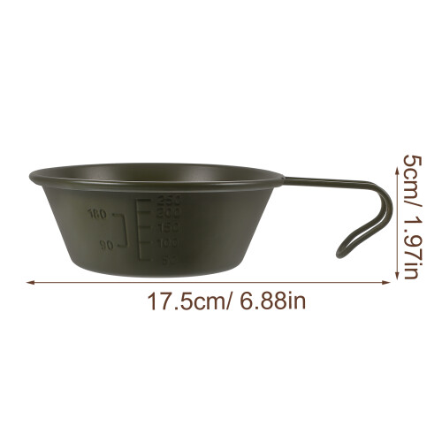 De Camping De Acero Inoxidable Con Asa Portátil 1