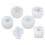 6Ud Moldes De Silicona Para Velas Forma DIY Duradero 8