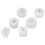 6Ud Moldes De Silicona Para Velas Forma DIY Duradero 6