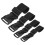 4Ud Correa Ajustable Para Y Equipaje De Nylon Negro Resistente 3