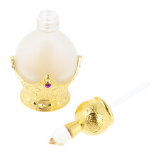 butelka szklana 15 ml na perfumy retro z kroplówką do olejków