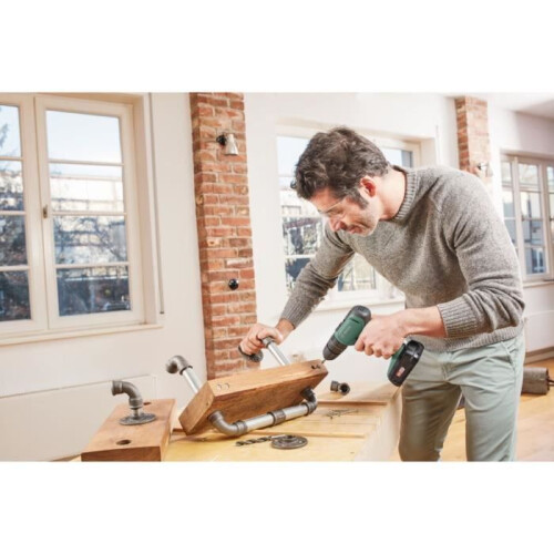 Bosch Perceuse Visseuse UniversalImpact 18V (1x1,5 Ah) + AL 1810 CV 1