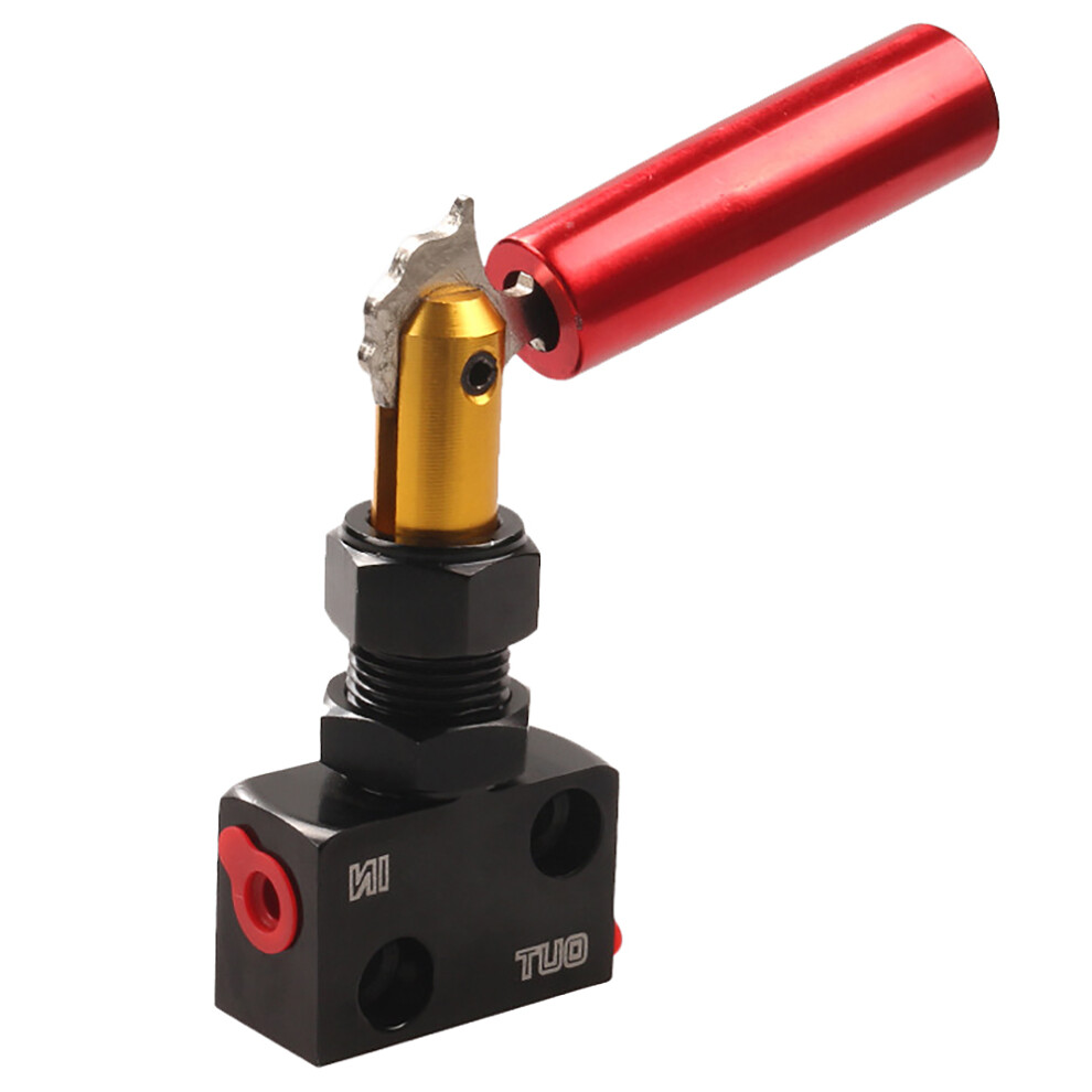 Car Adjustable Prop Lever Proportion Valve Pressure Regulator With Brake Bias Adjuster Interior Accessories Red/Black 6033860860778