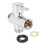 SOLID diverter 3-way diverter valve All 1/2 inch IPS shower system spare part, copper chrome plating 1