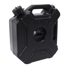 Schwarz 5L Auto- und Motorradkraftstoff Ersatzkraftstofftank Kunststofftank Kann KunststoffbehäLter Kraftstofftank 1St