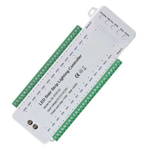 Treppen-LED-Bewegungssensor-Controller  Stair Induction Controller LED-Streifendimmer Treppenlicht-Controller 2