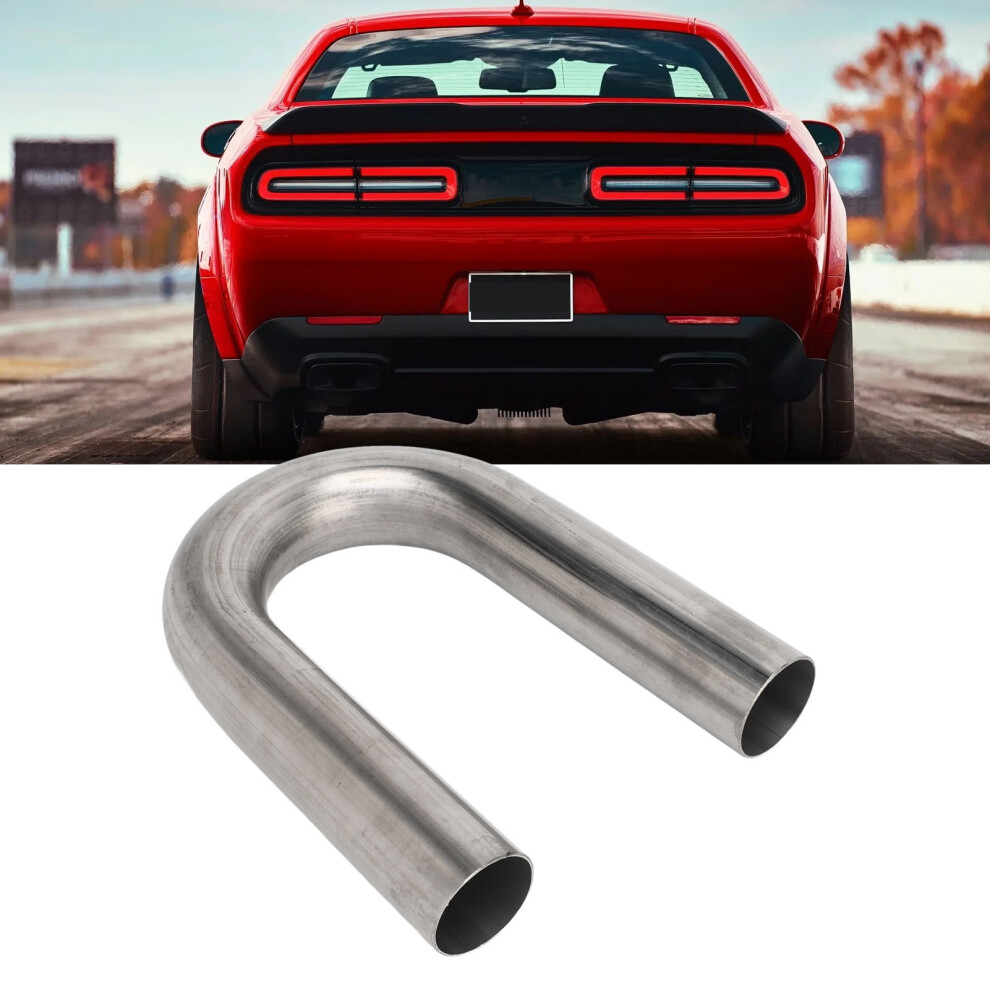 1.75In 180 U Bend Exhaust Pipe Stainless Steel Universal Fit 8491370476700