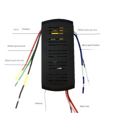 Frequency Conversion Ceiling Fan Remote Control Kit Light High Voltage 6-Speed Remote Receiver Controller