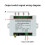AC100-240V Wireless 4CH Remote Controller LED Light  Relay Output Radio RF Remote Control 433MHz Receiver 3
